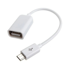 CABLE ADAPTADOR OTG HEMBRA USB A MICRO USB MACHO - tienda online