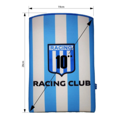 FUNDA P/ TABLET 10" NEOPRENE RACING MOTIVO CLARO en internet