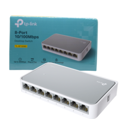 SWITCH 8 PUERTOS TP-LINK TL-SF1008D 10 100 MBPS MINIDESKTOP - tienda online