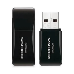 MINI ADAPTADOR USB MERCUSYS MW300UM 300MBPS - DB Store