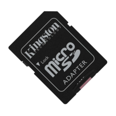 MEMORIA MICRO SD KINGSTON 32GB CLASE 10 100 MBS CANVAS - DB Store