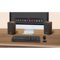 Imagen de PARLANTE BLUETOOTH GENIUS SP-HF380BT USB WOOD