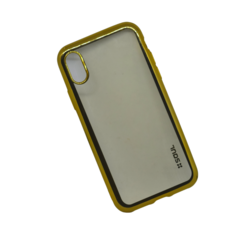 FUNDA P/ IPHONE X TPU BORDE METALIZADO - DB Store