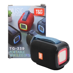 Imagen de PARLANTE PORTATIL BLUETOOTH C/ LUZ LED TG-339