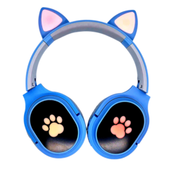 AURICULAR BLUETOOTH SEISA OREJA GATO P38M LUZ LED - tienda online