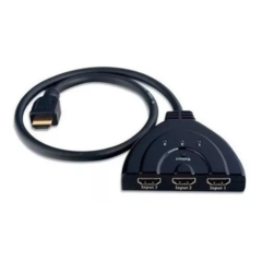 ADAPTADOR CABLE SWITCH HDMI A HDMI 3 EN 1 SM3418 - DB Store