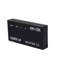 HDMI SPLITTER 1X2 SWITCH 4K 2K FULL HD 1080 3D PC DVD TV PS3 SM-F7845 - DB Store