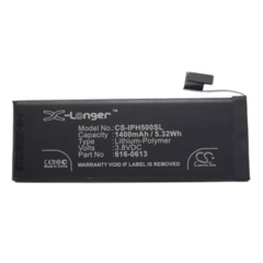 BATERIA IPHONE 5 1400 MAH CAMERON SINO en internet