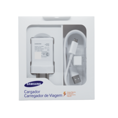 Imagen de CARGADOR SAMSUNG ORIGINAL 100% CARGA RAPIDA + CABLE MICRO USB