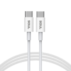 CABLE USB TIPO C A TIPO C 3.0 1M SOUL