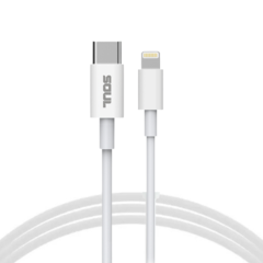 CABLE USB TIPO C A LIGHTNING 3.0 1M SOUL