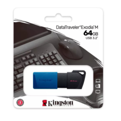 Imagen de PENDRIVE KINGSTON 64 GB DATA TRAVELER EXODIA M DTXM USB 3.2