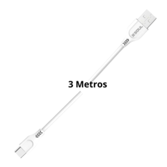 CABLE TIPO C USB 3 METROS 3.4 AMP - DB Store