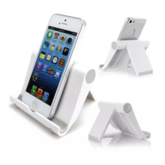 SOPORTE UNIVERSAL MULTIFUNCIONAL PARA CELULAR O TABLET BLANCO - DB Store