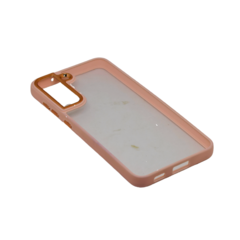 FUNDA P/ SAMSUNG S21 FE SILICONA BORDE COLOR