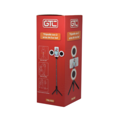 TRIPODE CON 2 AROS LUZ LED GTC TBL-003 - tienda online