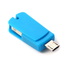 ADAPTADOR OTG USB A MICRO USB LECTOR MEMORIAS - DB Store