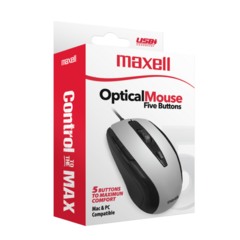 MOUSE MAXELL 5 BOTONES MOWR-105 - comprar online