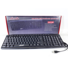TECLADO USB BRB K-608 - tienda online