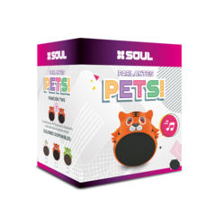 PARLANTE BLUETOOTH PETS I TIGER BLANCO SOUL - comprar online