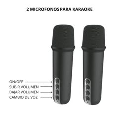 PARLANTE BLUETOOTH KARAOKE I40 - comprar online