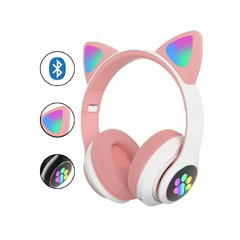 AURICULAR BLUETOOTH VINCHA PARTY CAT - DB Store