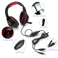 AURICULARES KOTION G4000 ROJO - comprar online