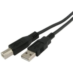 CABLE USB IMPRESORA 1.5 METROS NEGRO en internet