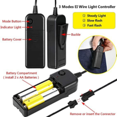 Imagen de MASCARA CON LUZ LED LA PURGA SY-MJ03