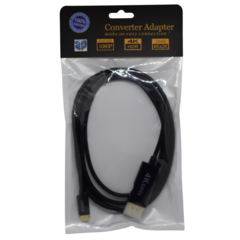 CABLE ADAPTADOR USB C A DISPLAY PORT 4K 1.8 METROS - comprar online