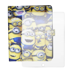 FUNDA P/ IPAD 2 3 4 MINIONS FLIP COVER + VDRIO TABLET - comprar online