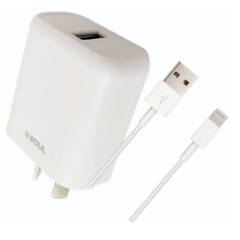 CARG.VIAJERO USB X1 2.4A LIGHTNING BLANCO CVQ-USB2BL - comprar online