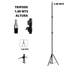 TRIPODE SOPORTE 1,60M SX-015 - comprar online