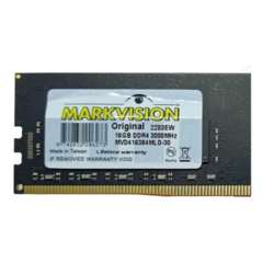 MEMORIA RAM DDR4 16 GB 3000 MHZ MARKVISION MVD-416384MLD-30 DIMM - comprar online
