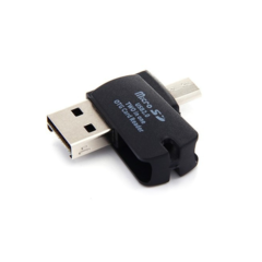 ADAPTADOR OTG USB A MICRO USB LECTOR MEMORIAS - tienda online