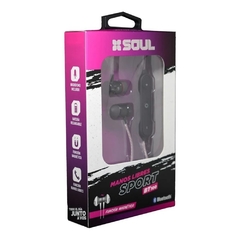 AURICULAR INALAMBRICOS BLUETOOTH SOUL SPORT BT100 NEGRO - DB Store