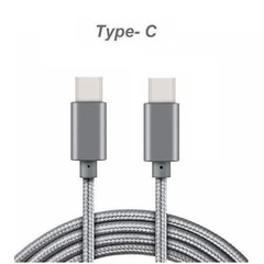 CABLE TIPO C A TIPO C MACHO MALLADO - comprar online