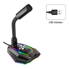 MICROFONO GAMER SOUL PLAYER USB FLEX XMIC350 - comprar online