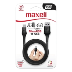 CABLE MAXELL MICRO USB A USB JELLEEZ 1.2M - DB Store