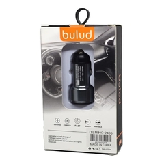 CARGADOR DE AUTO BULUD 3400 MAH 2 PUERTOS USB CARGA RAPIDA PLATEADO en internet