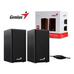 PARLANTE GENIUS SP-HF180 WOOD NEGRO - tienda online