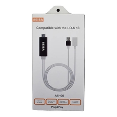 CABLE USB HDMI MHL PARA ANDROID IPHONE SEISA A5-06