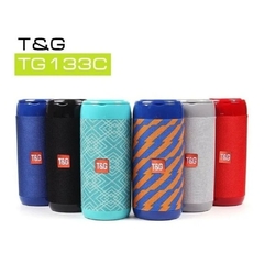 PARLANTE BLUETOOTH PORTABLE TYG TG-113C NARANJA Y AZUL - comprar online