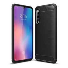 FUNDA CELULAR XIAOMI MI9 SE FIBRA CARBONO NEGRO