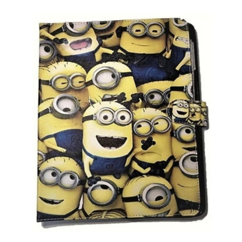 FUNDA IPAD 2 3 4 MINIONS