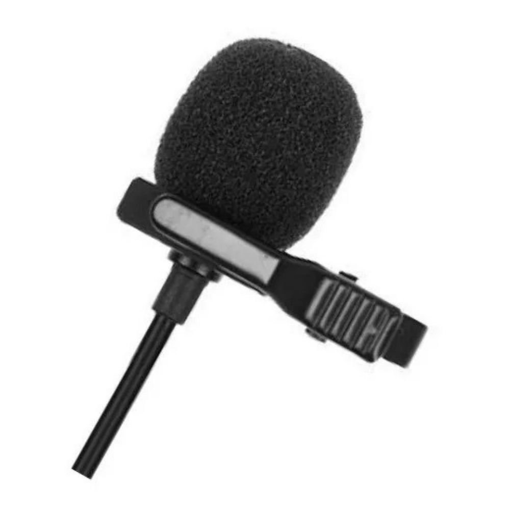Microfono Solapa Lavalier Lightning Adaptador 3.5mm JH-041-A