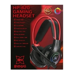 AURICULAR GAMING HEADSET HP-820