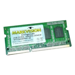 MEMORIA RAM DDR3 4GB 1600MHZ MARKVISION SODIMM NOTEBOOK