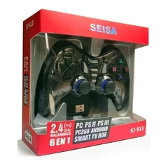 JOYSTICK INALAMBRICO SEISA 6 EN 1 A PILAS SJ913 - tienda online