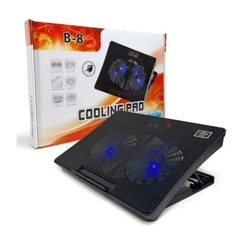 BASE COOLER PAD PARA NOTEBOOK DOBLE VENTILADOR B-8 - DB Store